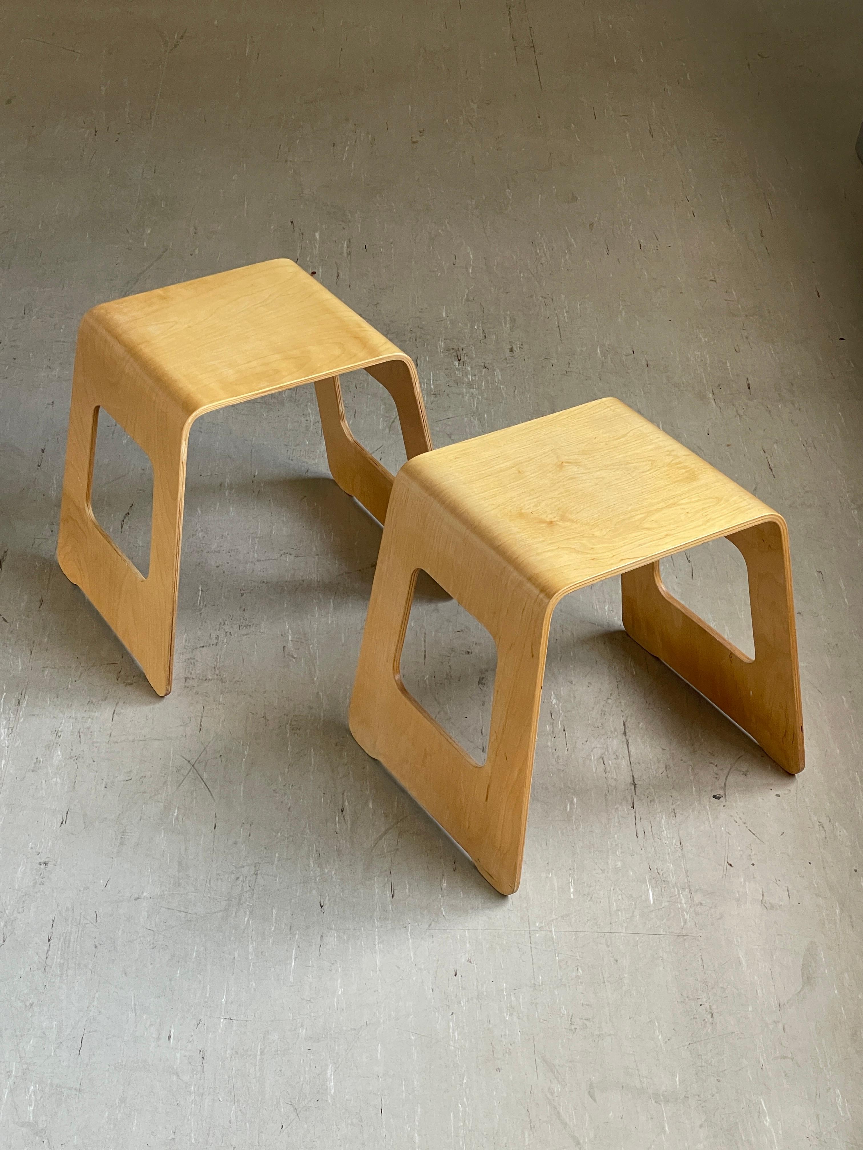 Pair of 'BENJAMIN' Stools by Lisa Norinder for IKEA, 1990's in vendita 8