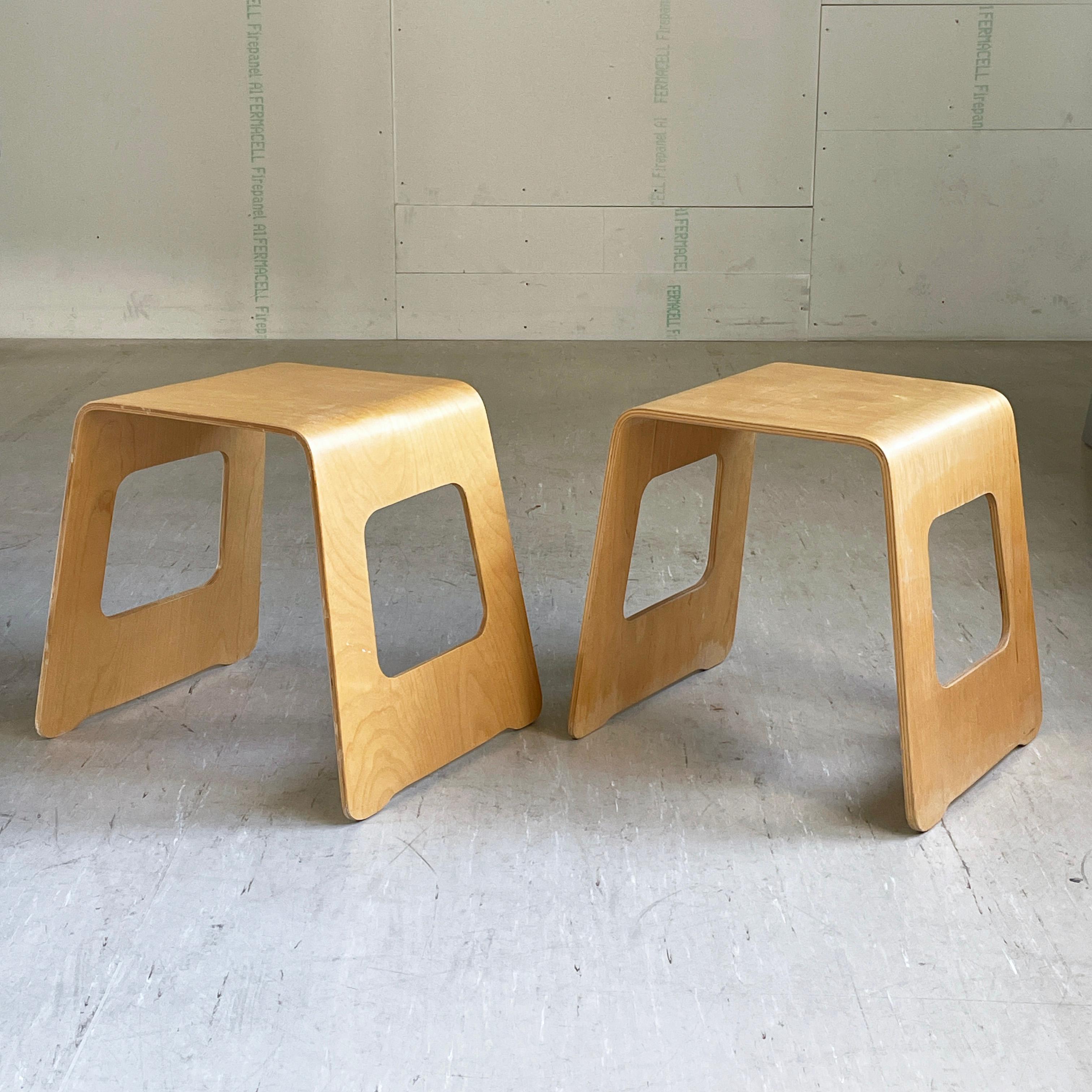 Svedese Pair of 'BENJAMIN' Stools by Lisa Norinder for IKEA, 1990's in vendita