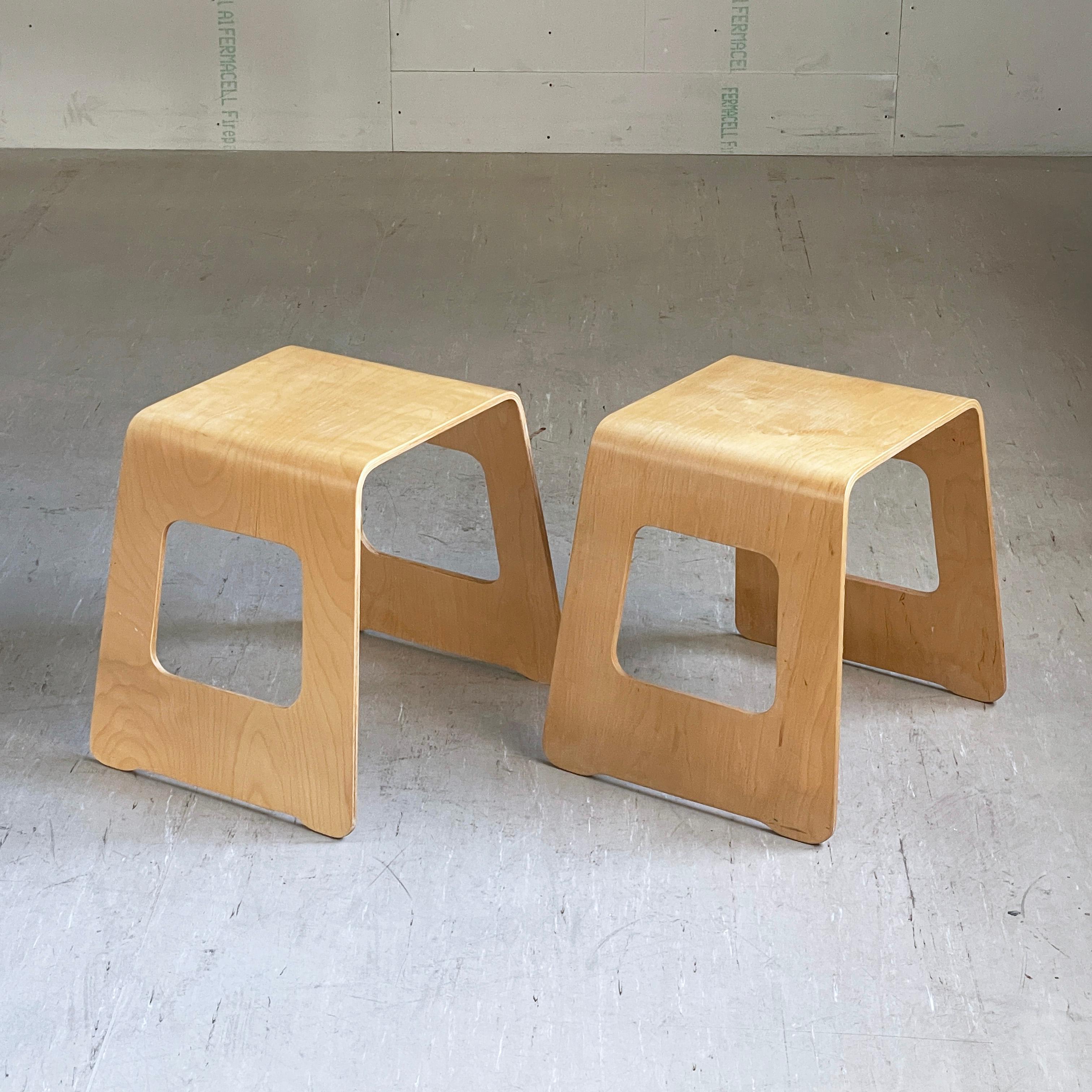 Pair of 'Benjamin' Stools by Lisa Norinder for IKEA, 1990's For Sale 2