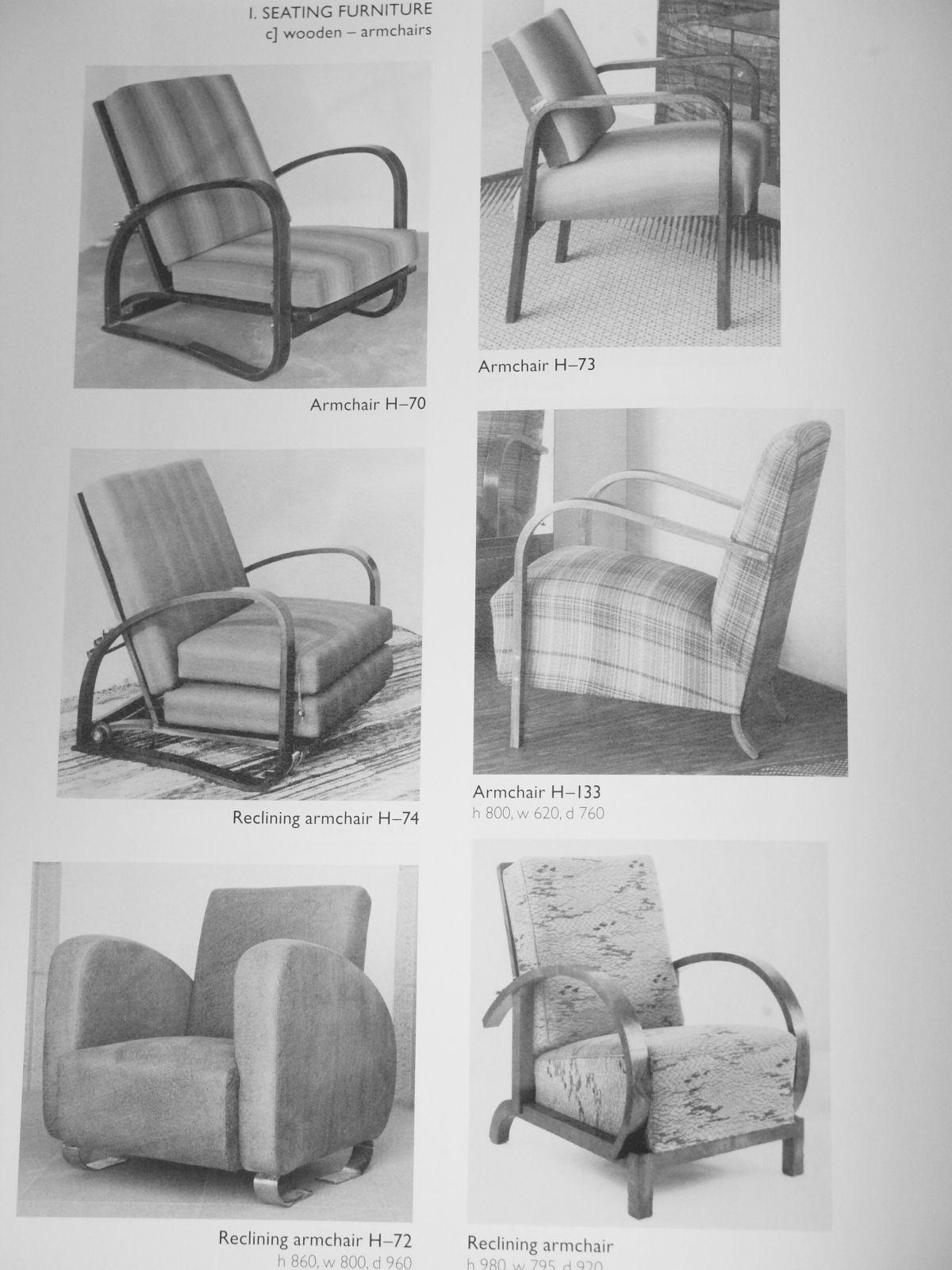 Pair of Bentwood Armchairs by Jindřich Halabala for UP Závody, 1930s 13
