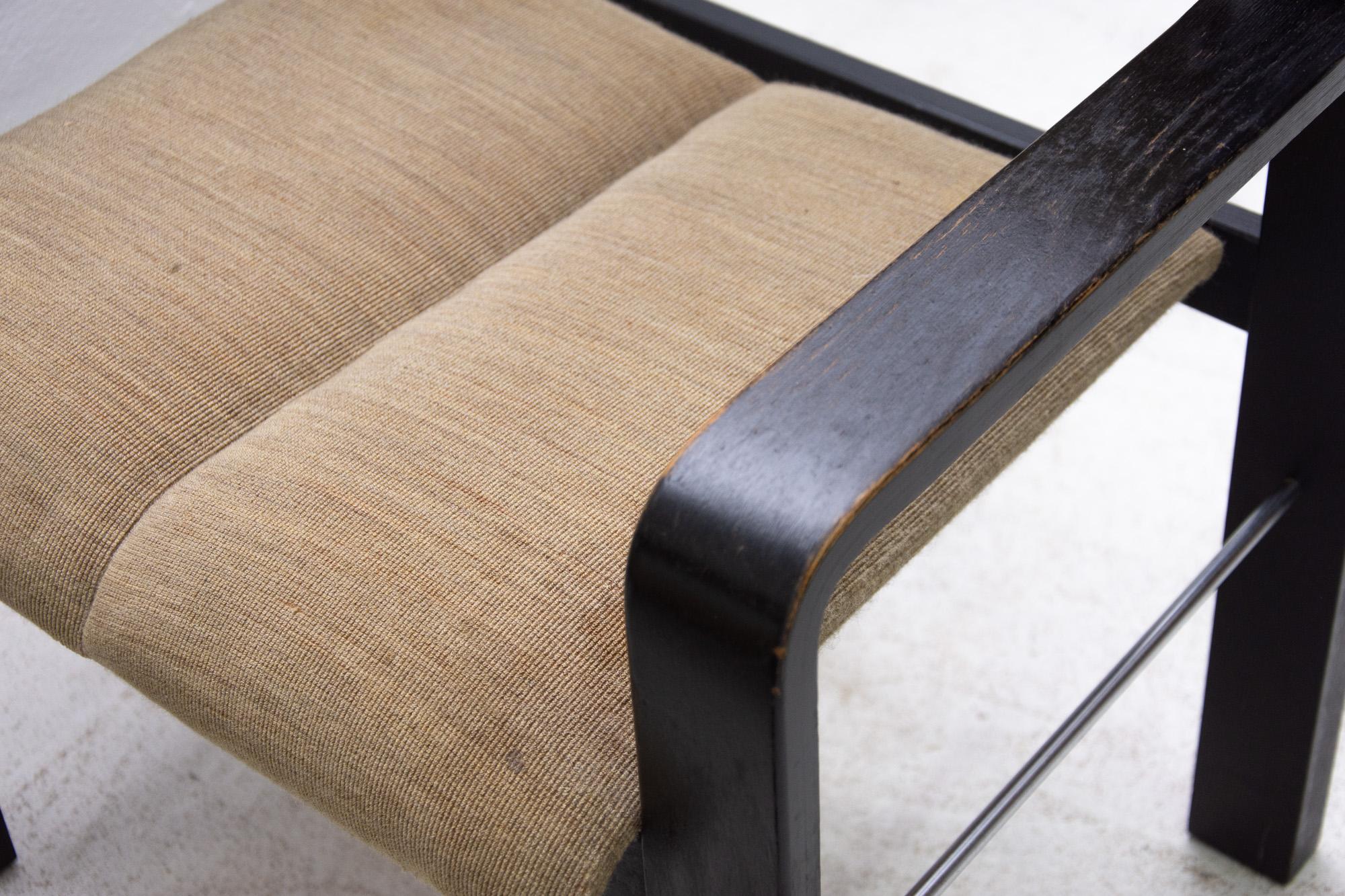Pair of Bentwood Armchairs by Ludvík Volák for Dřevopodnik Holešov, 1980s 2