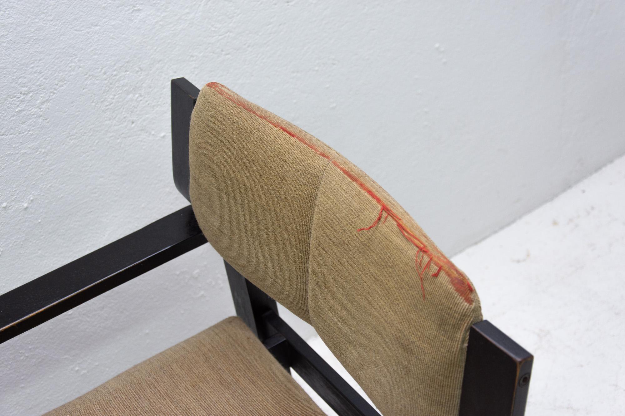 Pair of Bentwood Armchairs by Ludvík Volák for Dřevopodnik Holešov, 1980s 1