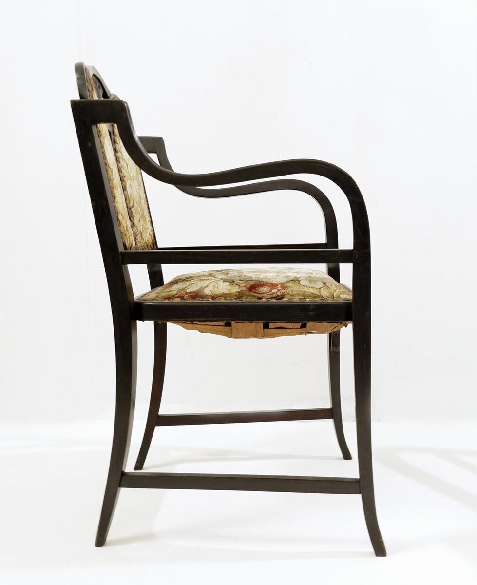 Pair of Bentwood Armchairs by Thonet, Austria, 1900s For Sale 2