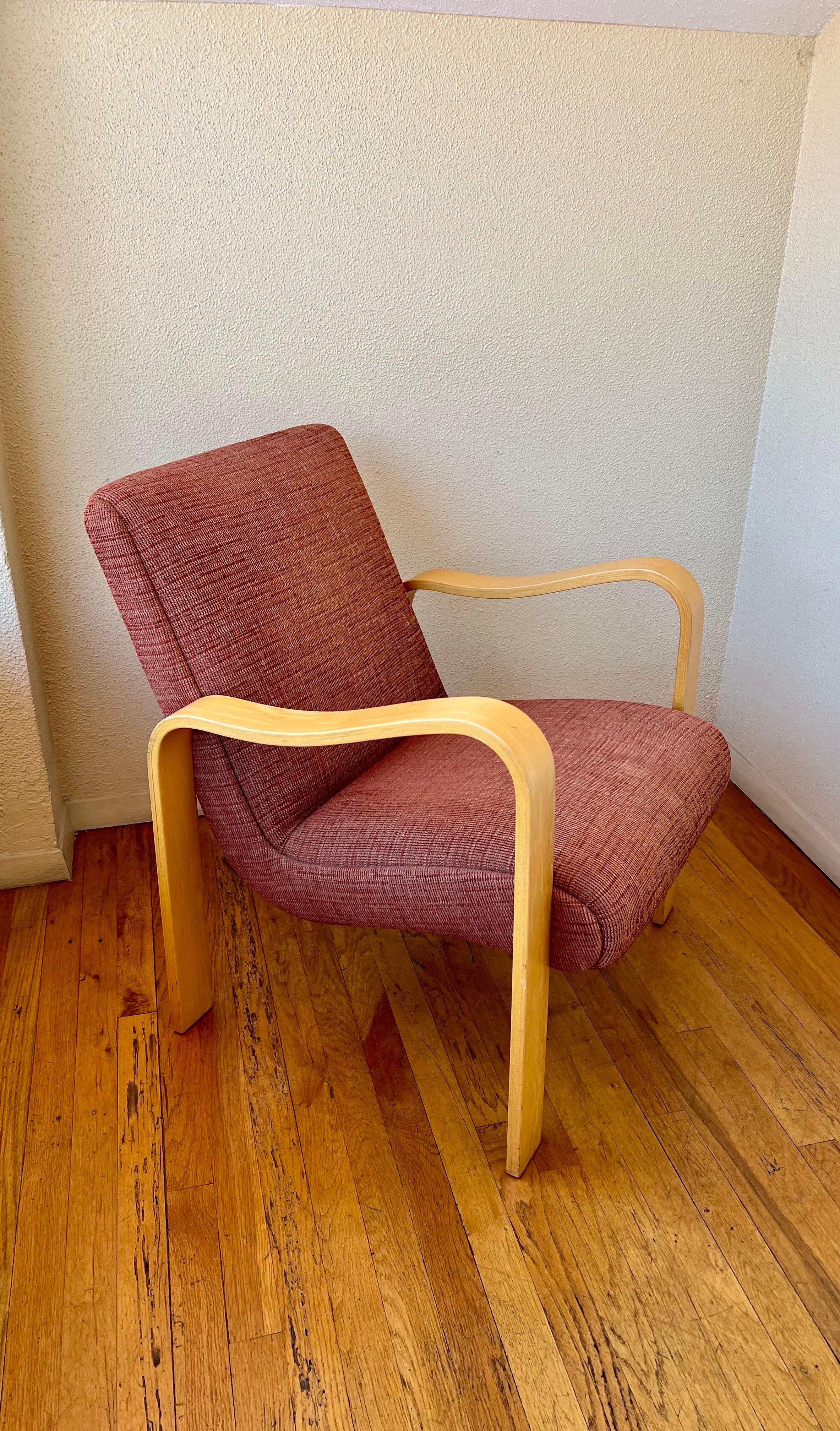 Pair of Bentwood Armchairs Postmodern Design After Thonet In Good Condition In San Diego, CA