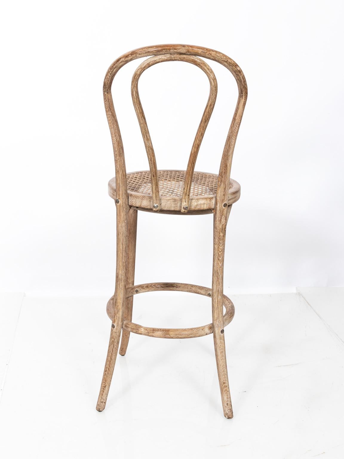 Paar Bugholz-Barhocker 6