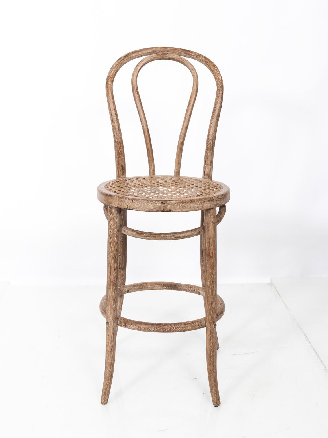 Paar Bugholz-Barhocker 3