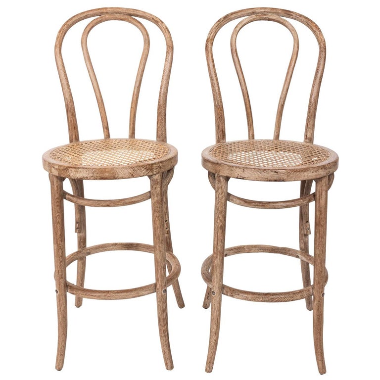 Pair of Bentwood Bar Stools at 1stDibs | bentwood counter stools, bentwood  bar stools for sale