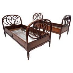 Pair of Bentwood Beds by Thonet, 1900s