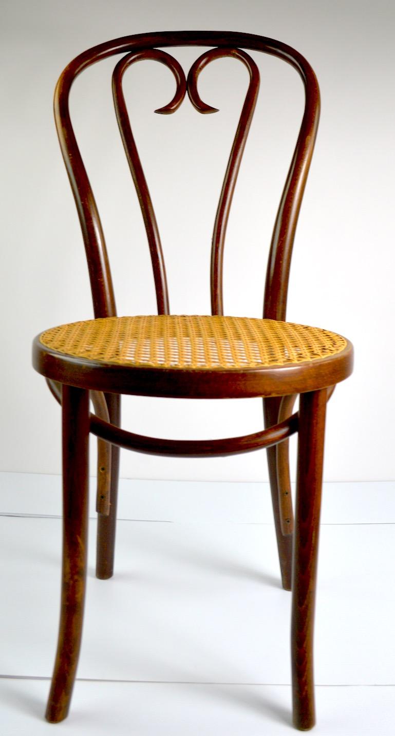 thonet bentwood cafe chairs