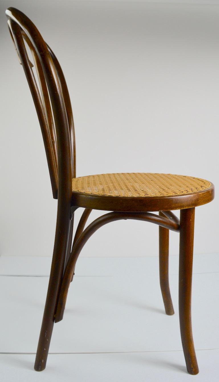 20th Century Pair of Bentwood Cafe Chairs by Thonet