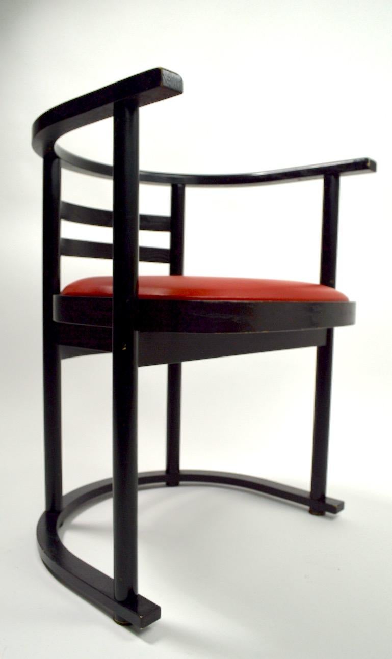 Pair of Bentwood Chairs after Hoffman for Thonet 4