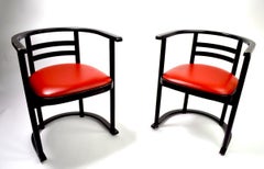 Pair of Bentwood Chairs after Hoffman for Thonet