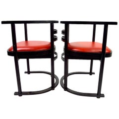 Pair of Bentwood Chairs after Hoffman for Thonet