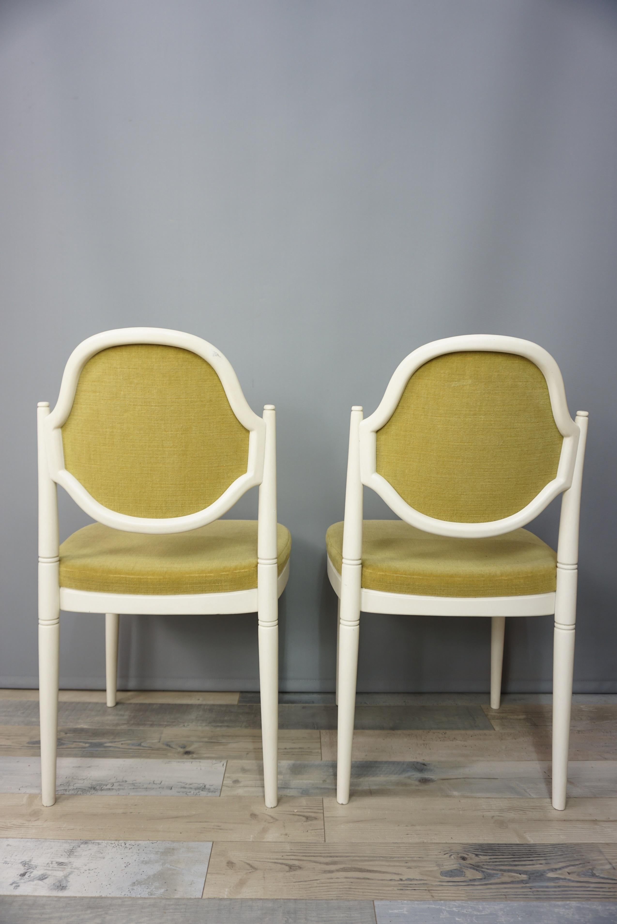 Pair of Bentwood Thonet Chairs Design Hanno Von Gustedt 1
