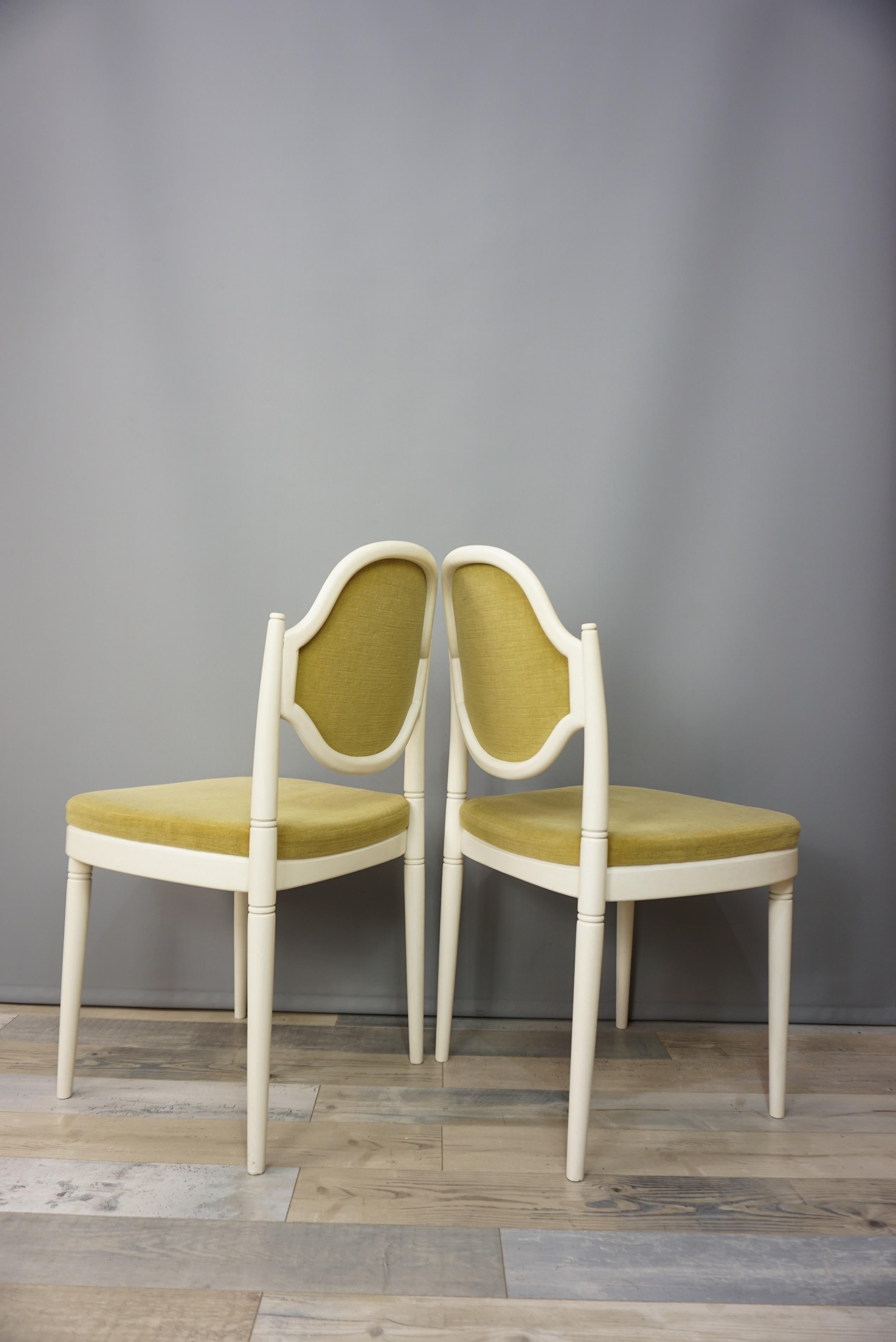 Pair of Bentwood Thonet Chairs Design Hanno Von Gustedt 2