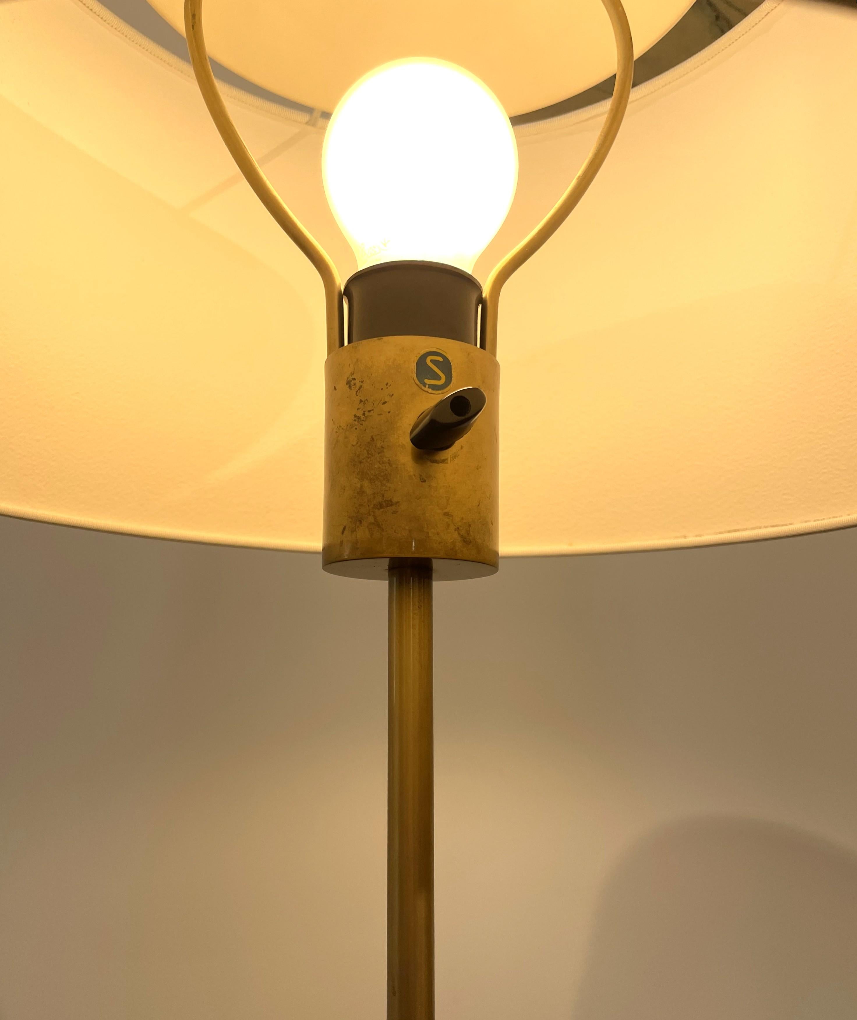 Bergboms B-31 lampes de table en laiton en vente 2