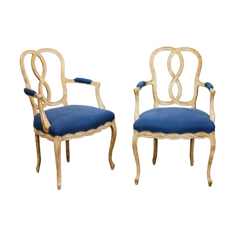 Pair of Bergère Chairs For Sale at 1stdibs