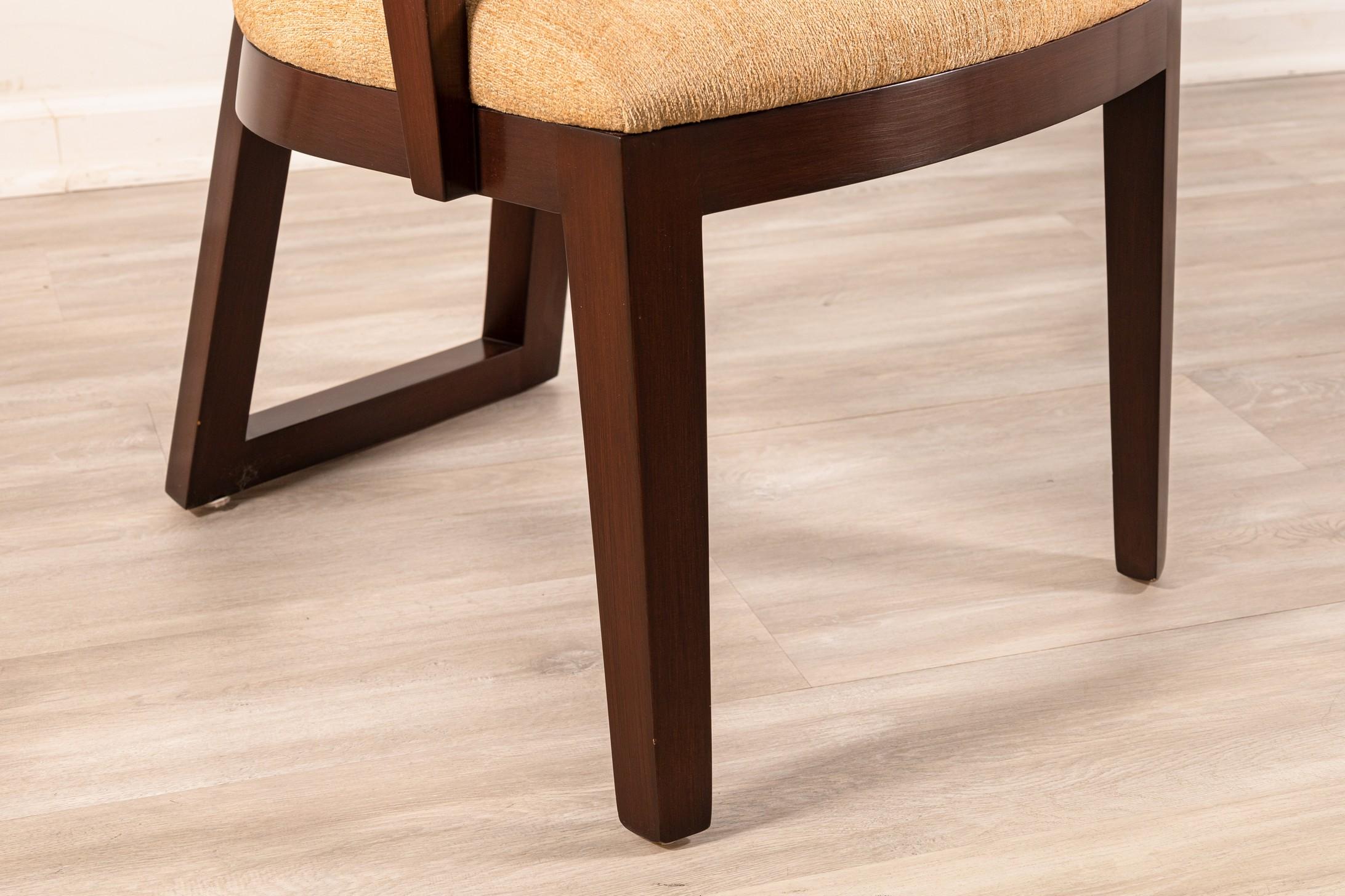 Paire de fauteuils Berman Rossetti Contemporary Modern Wood Woods en vente 5