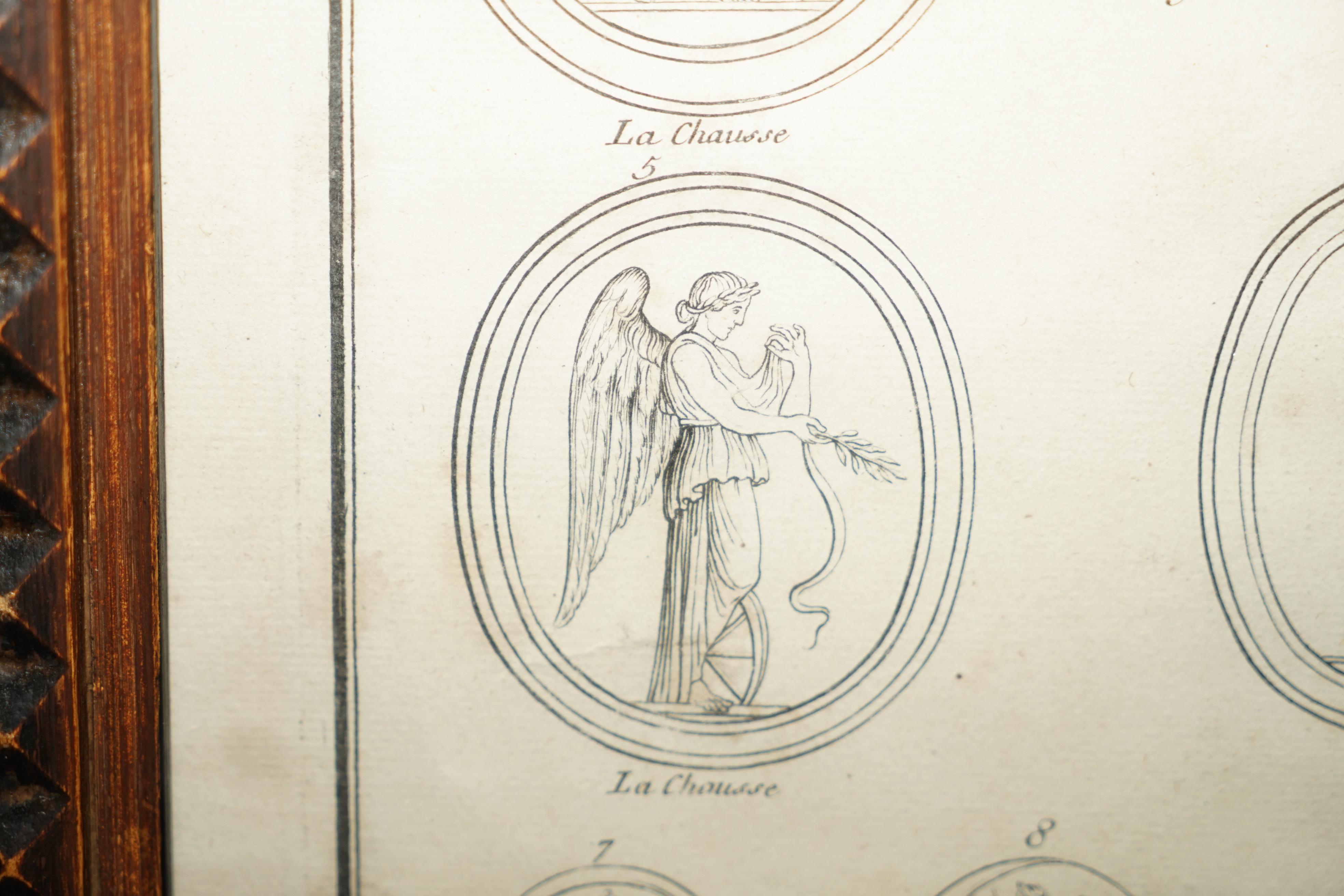 Paire d'estampes originales de l'antiquité du Grand Tour de Bernard De Montfaucon Paris 1719 en vente 1
