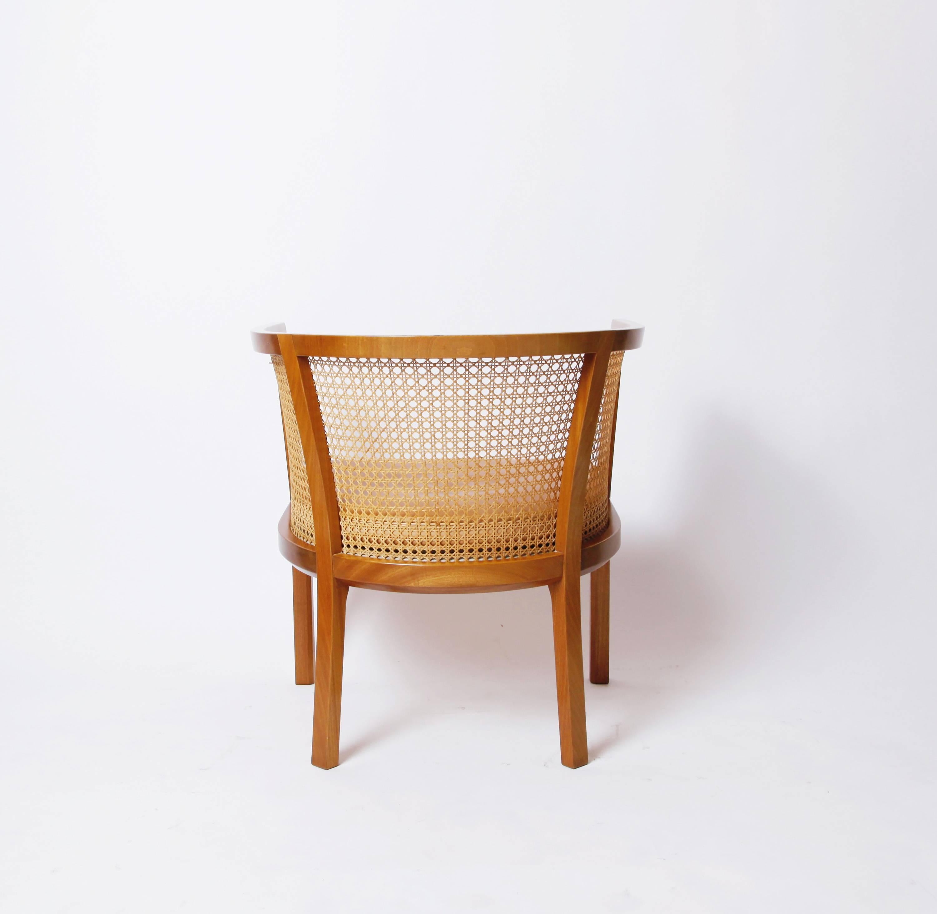 Woven Pair of Bernt 304 Armchairs