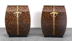 Pair of Bert England for Widdicomb Bombe End Tables, 1965