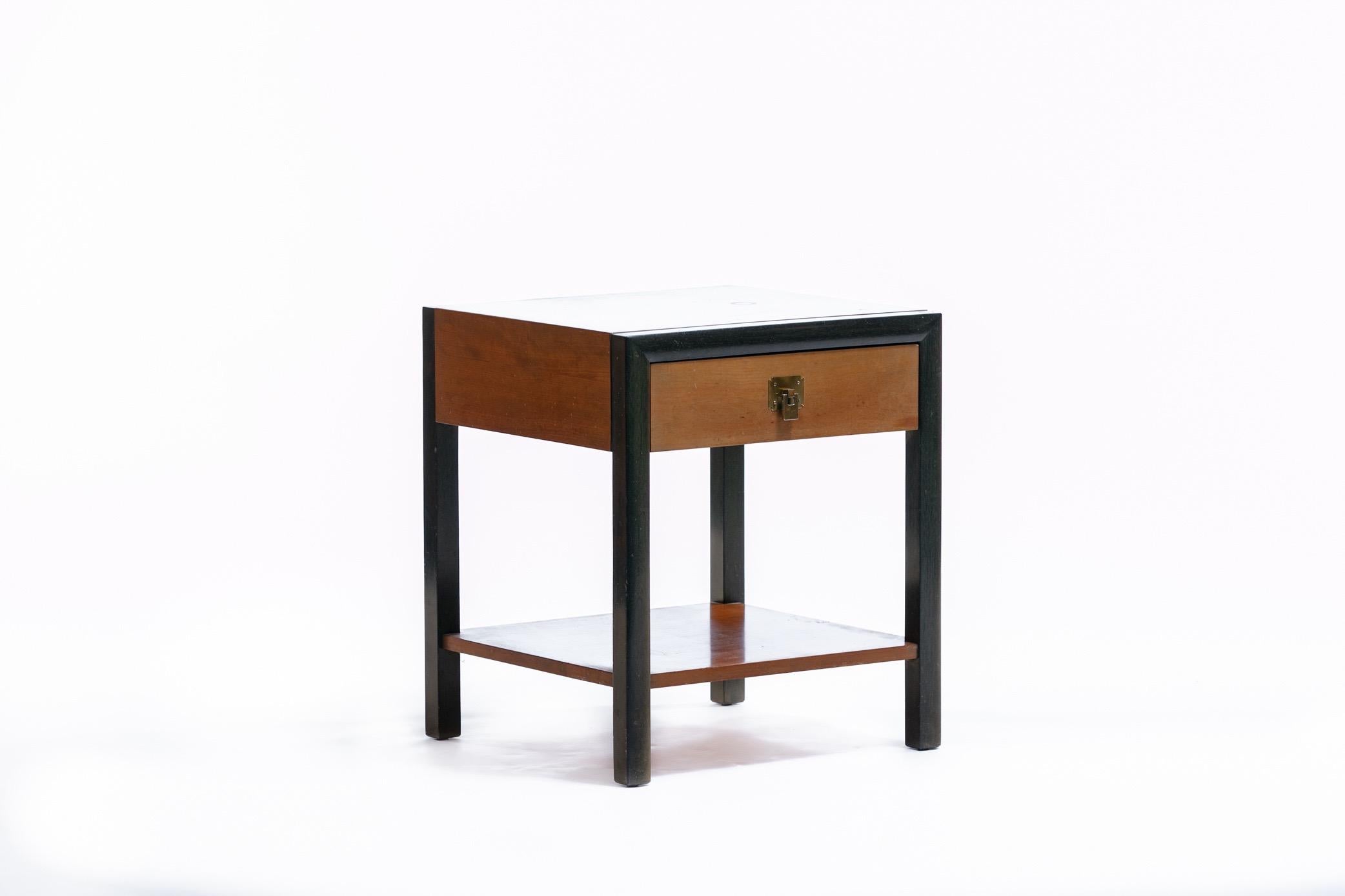 Mid-20th Century Pair of Bert England Night Stands / End Tables, circa 1950s