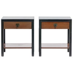 Vintage Pair of Bert England Night Stands / End Tables, circa 1950s