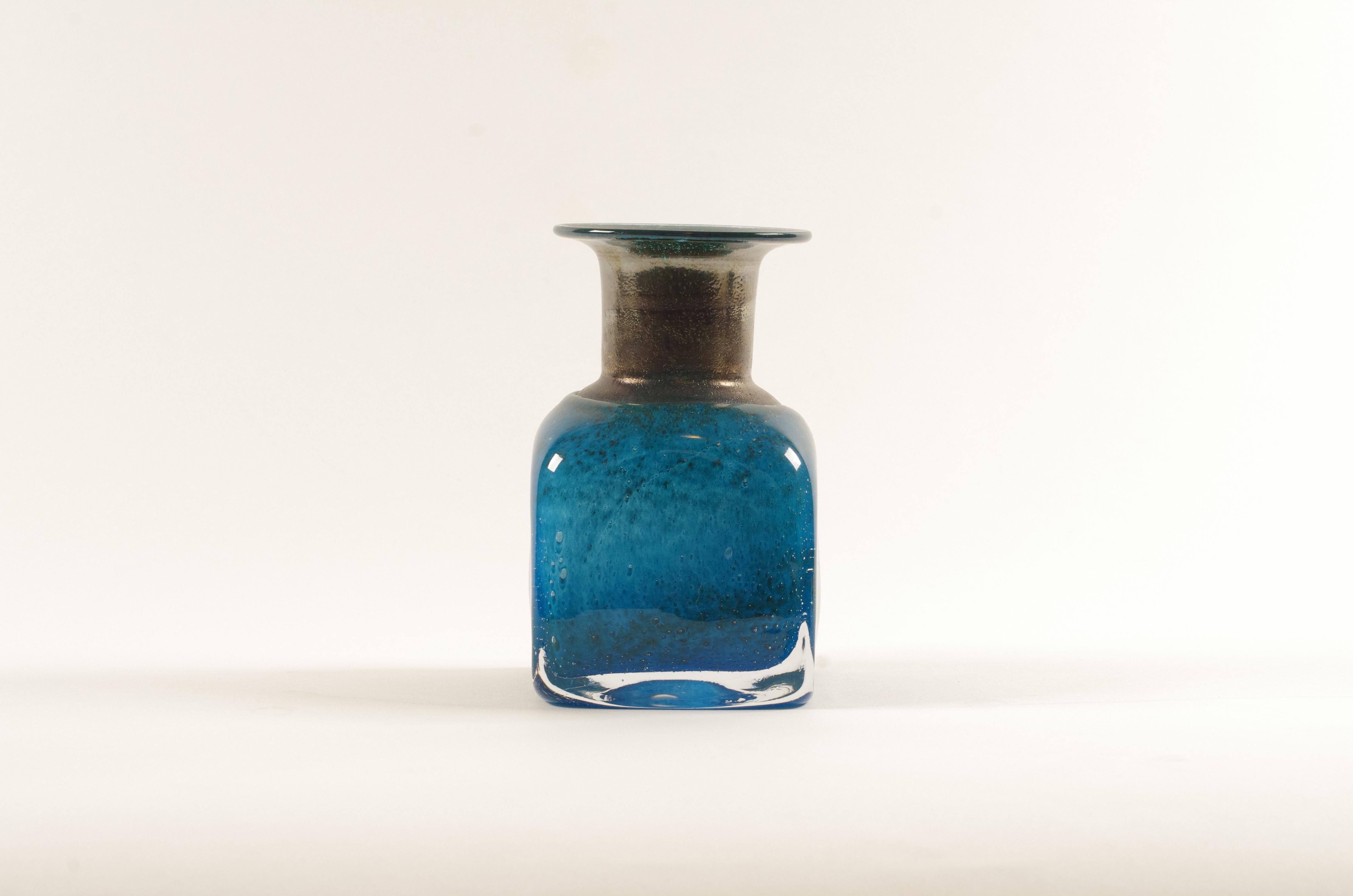 Vetro Coppia di vasi in vetro 