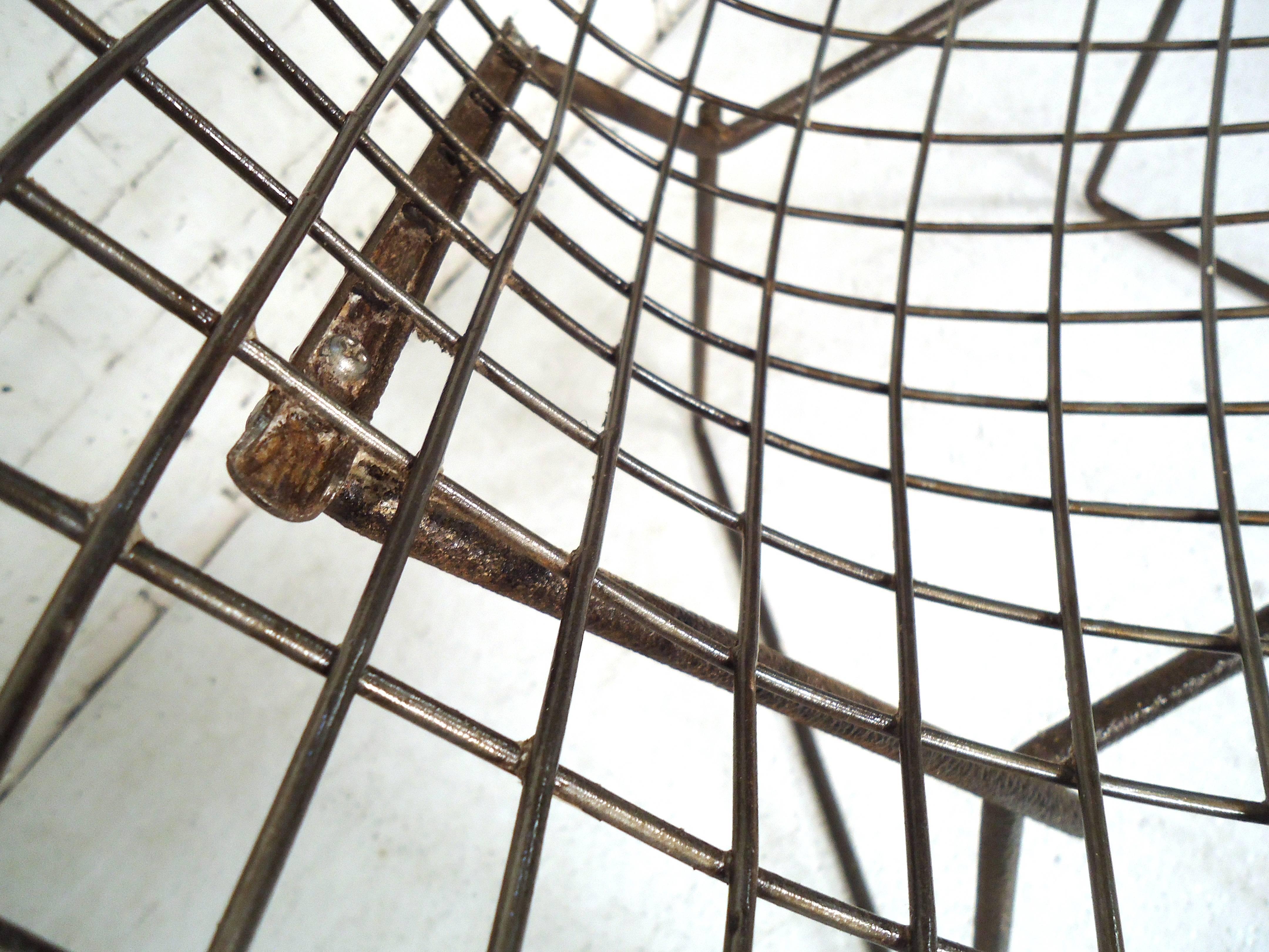 Paar Bertoia-Diamant-Stühle 4