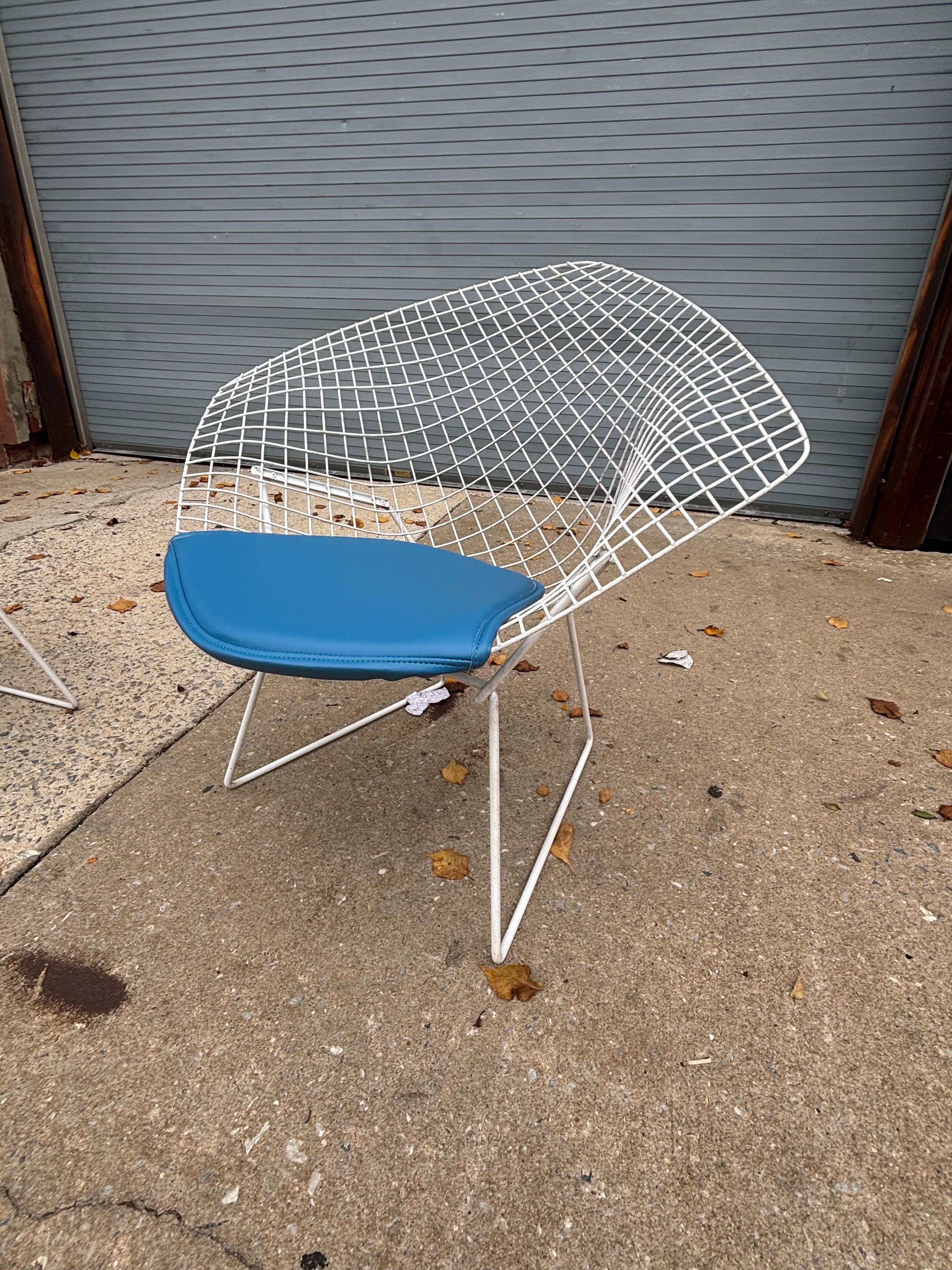 Paire de petites chaises Bertoia pour Knoll en vente 1