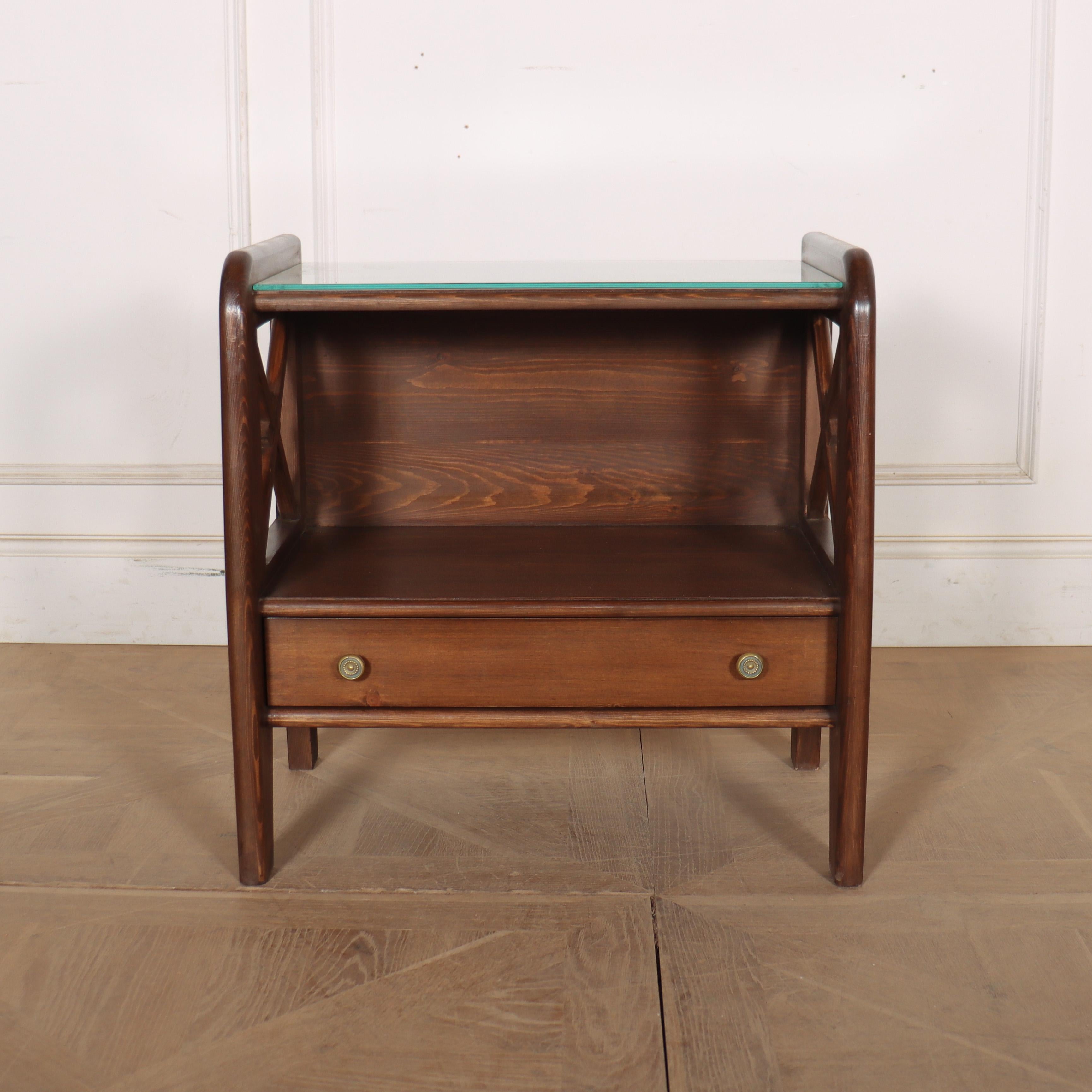 Pair of Bespoke Art Deco Style Bedside Tables In New Condition For Sale In Leamington Spa, Warwickshire