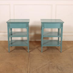 Pair of Bespoke Swedish Style Bedside Tables