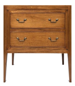 Walnut Chests of Drawers, Pair bespoke by Garners
