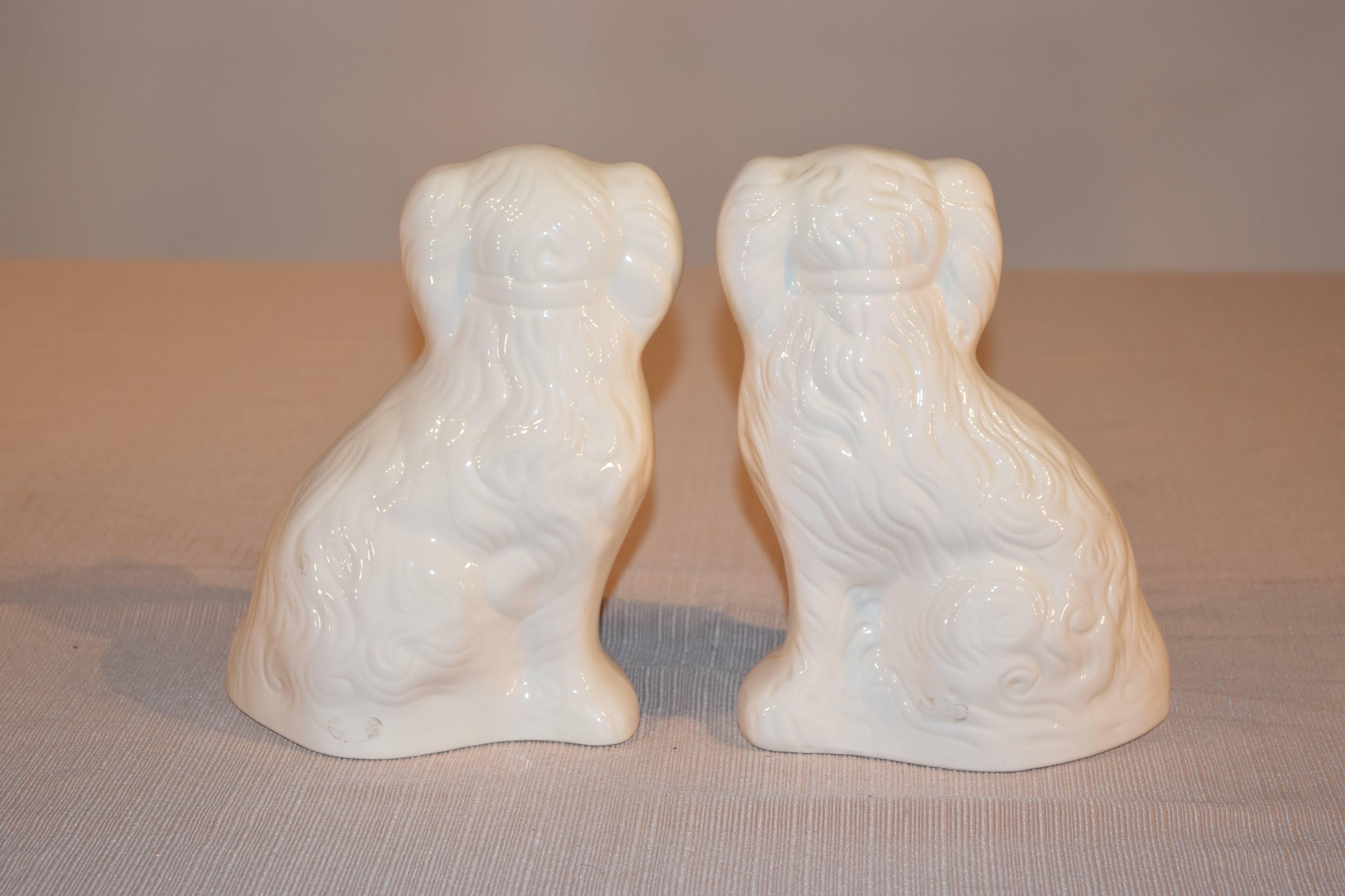 Victorien Paire d'épagneuls Beswick:: vers 1940