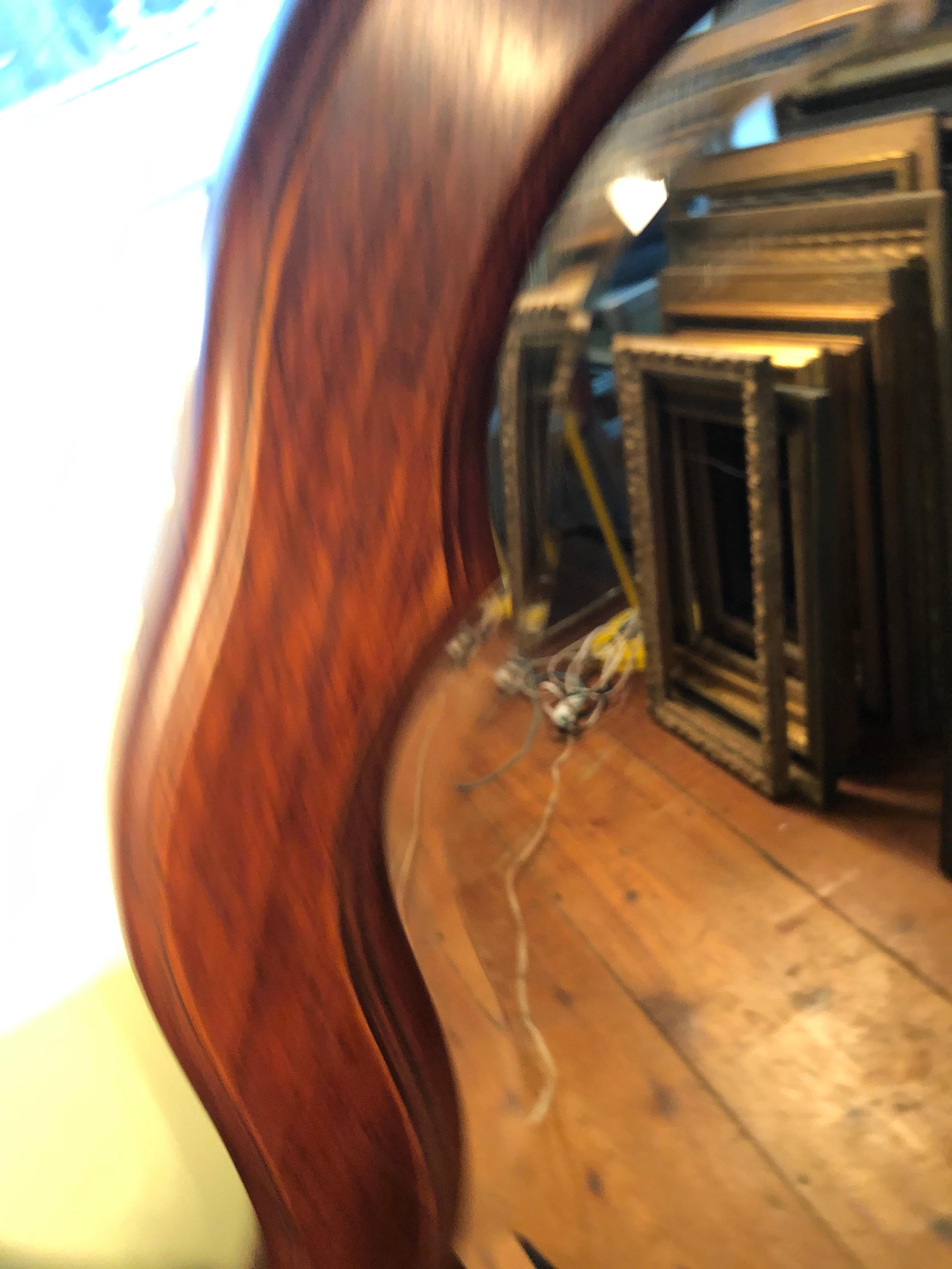 Pair of Beveled Arched Mirrors 8