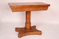 Pair of Biedermeier Ash Console Game tables
