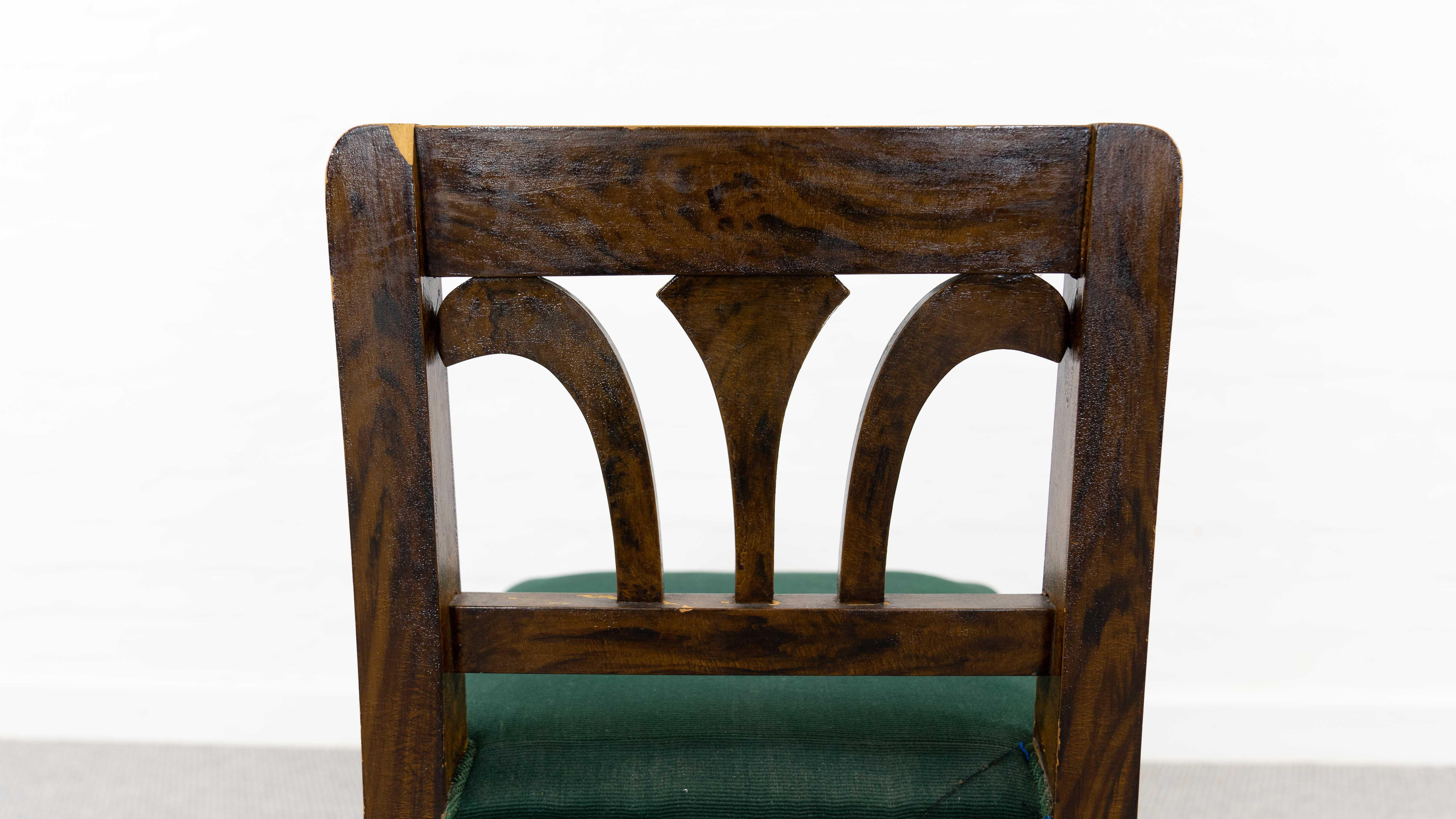 Pair of Biedermeier Chairs For Sale 12