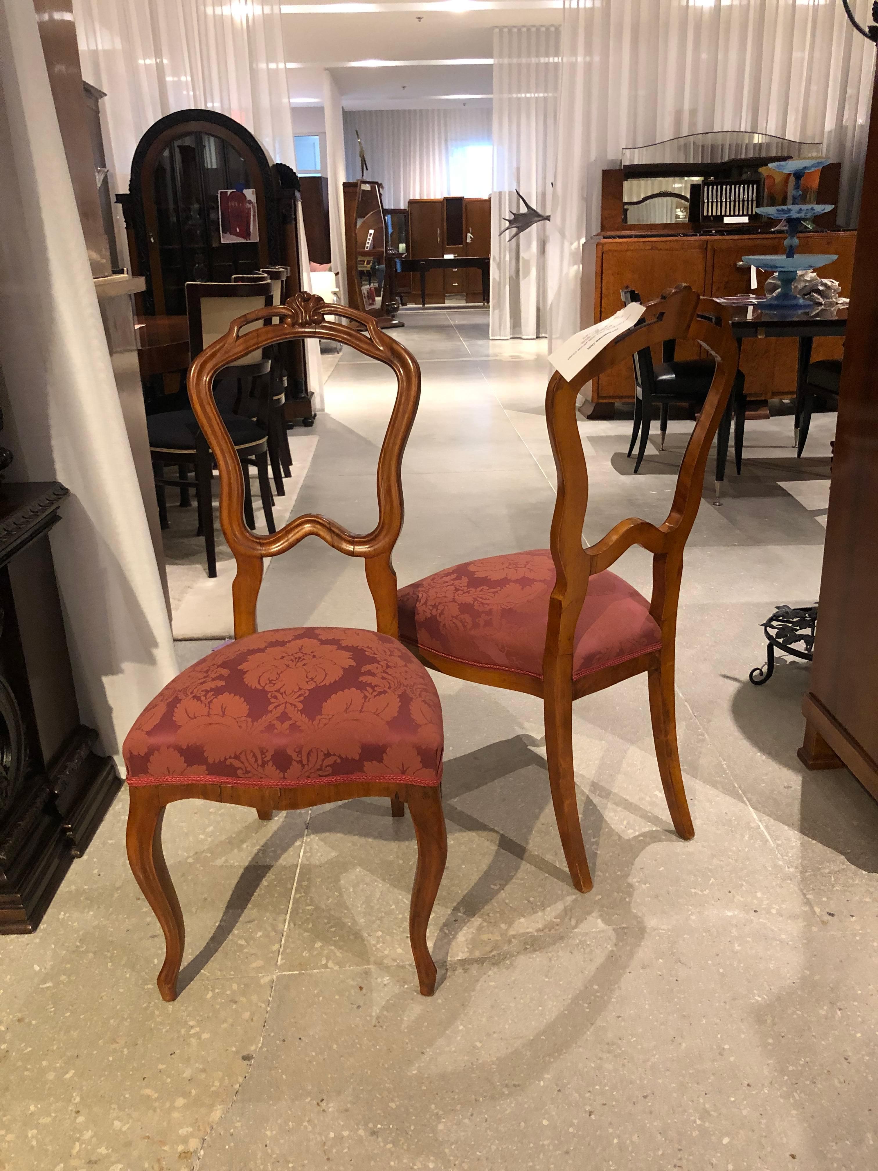 Coppia di sedie Biedermeier In condizioni ottime in vendita a Pompano Beach, FL