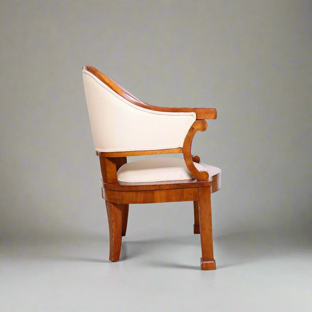 Paire de fauteuils Biedermeier en cerisier, Attr. à Joseph Danhauser en vente 3
