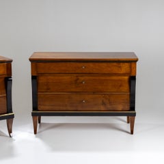 Pair of Biedermeier Chests of Drawers, circa 1820