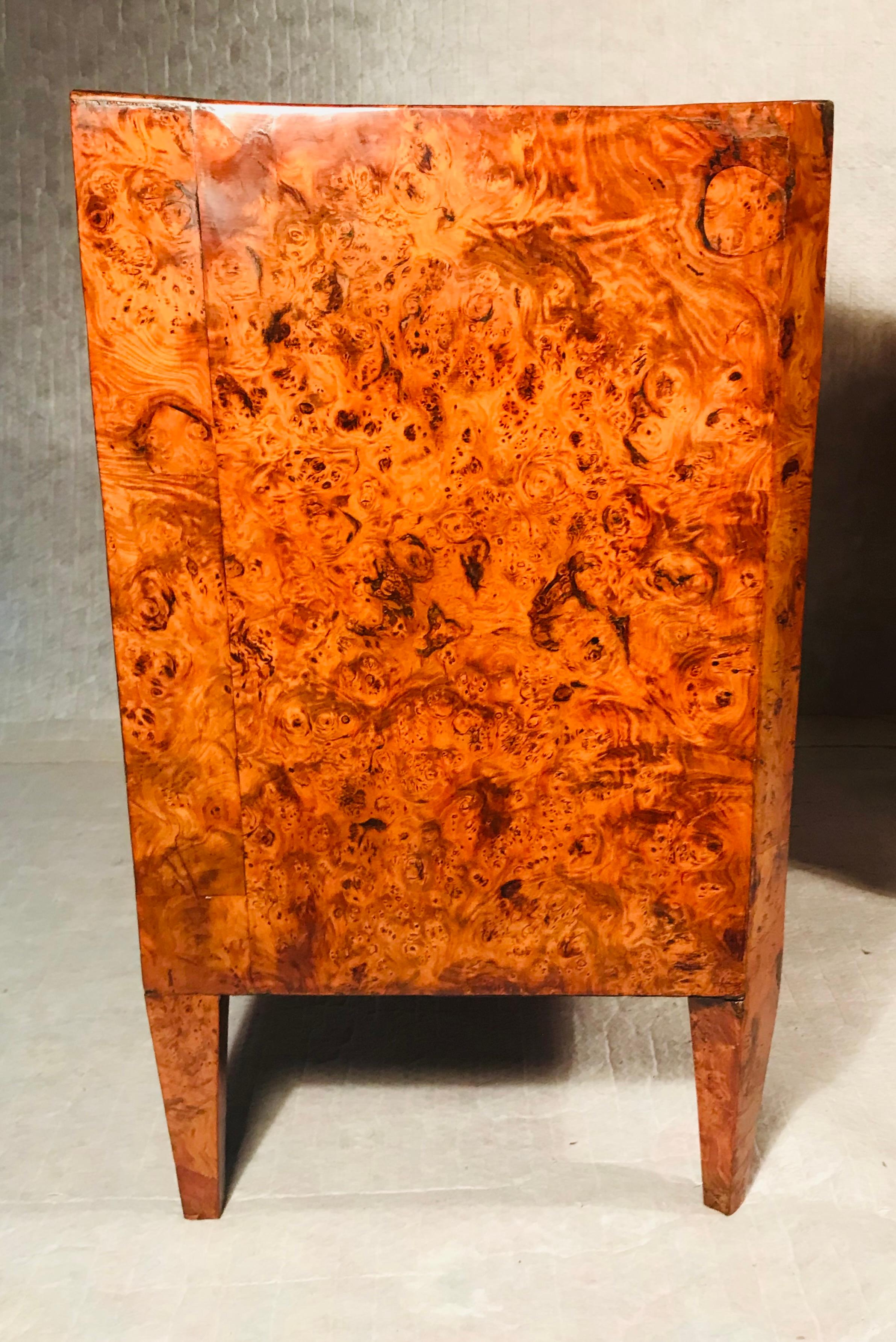 Pair of Biedermeier Dressers, Germany 1820, Bird'sEye Maple 2