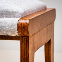 Pair of Biedermeier Stools in Ash, 19th Century