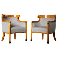 Pareja de sillones estilo Biedermeier, Finales S. XIX