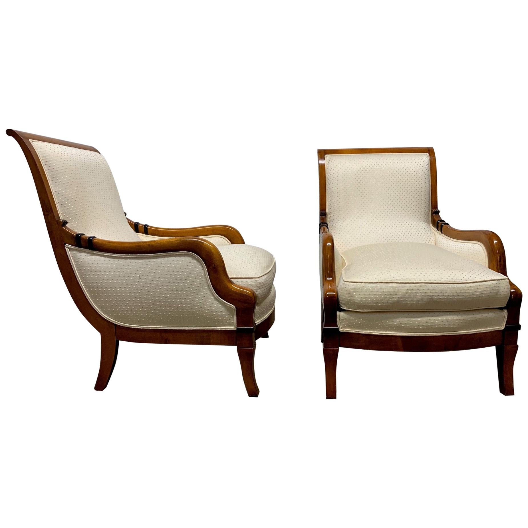 Pair of Falcon Style Lounge Chairs at 1stDibs