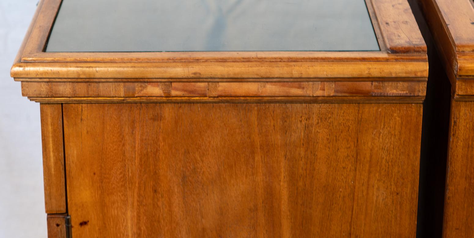 Pair of Biedermeier Style Nightstands, circa 1920 2