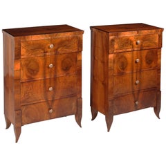 Pair of Biedermeier's Commodes, 1830-1839