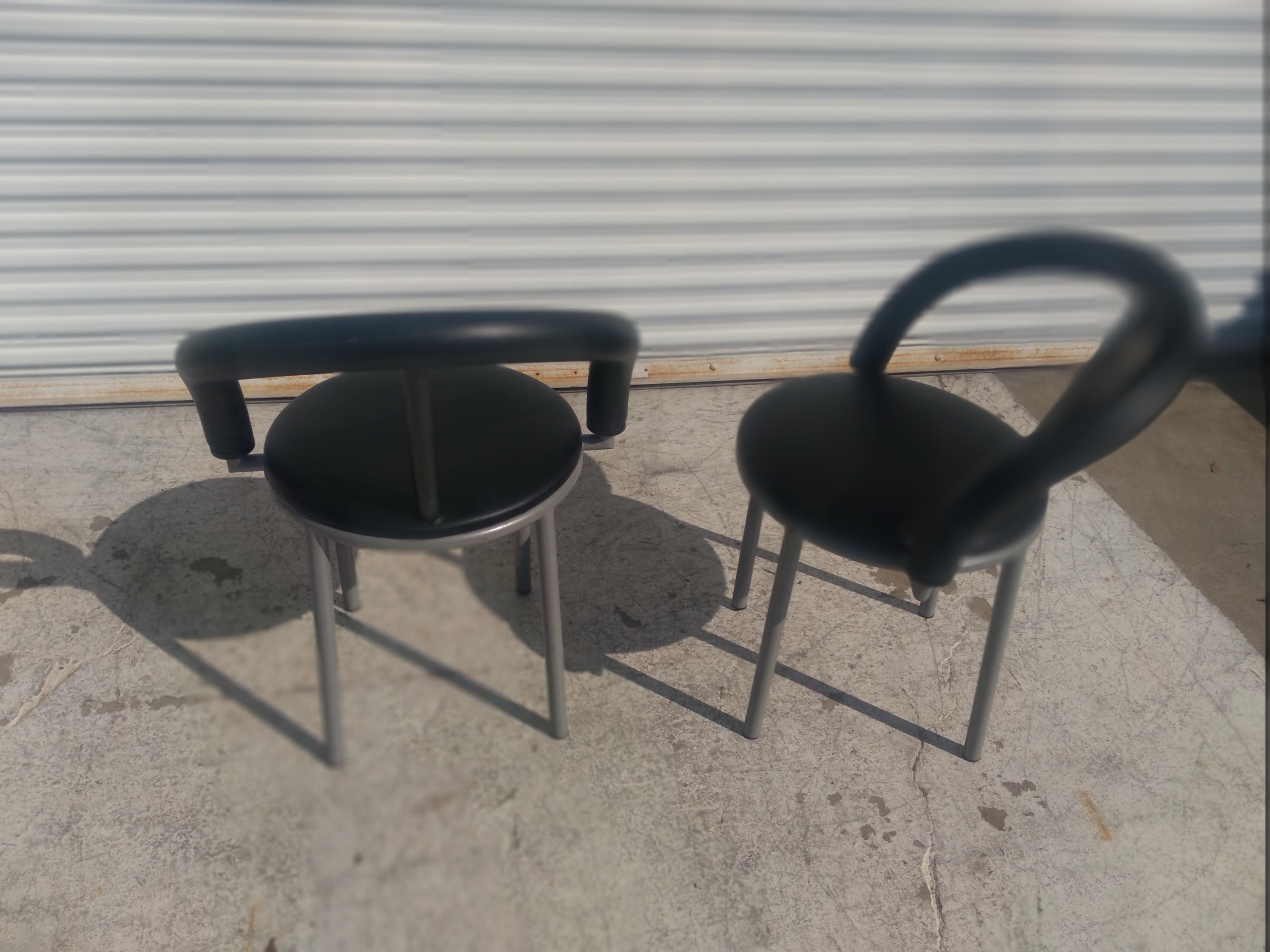 Paire de chaises Alpha en Bieffeplast par Anna Anselmi en vente 1