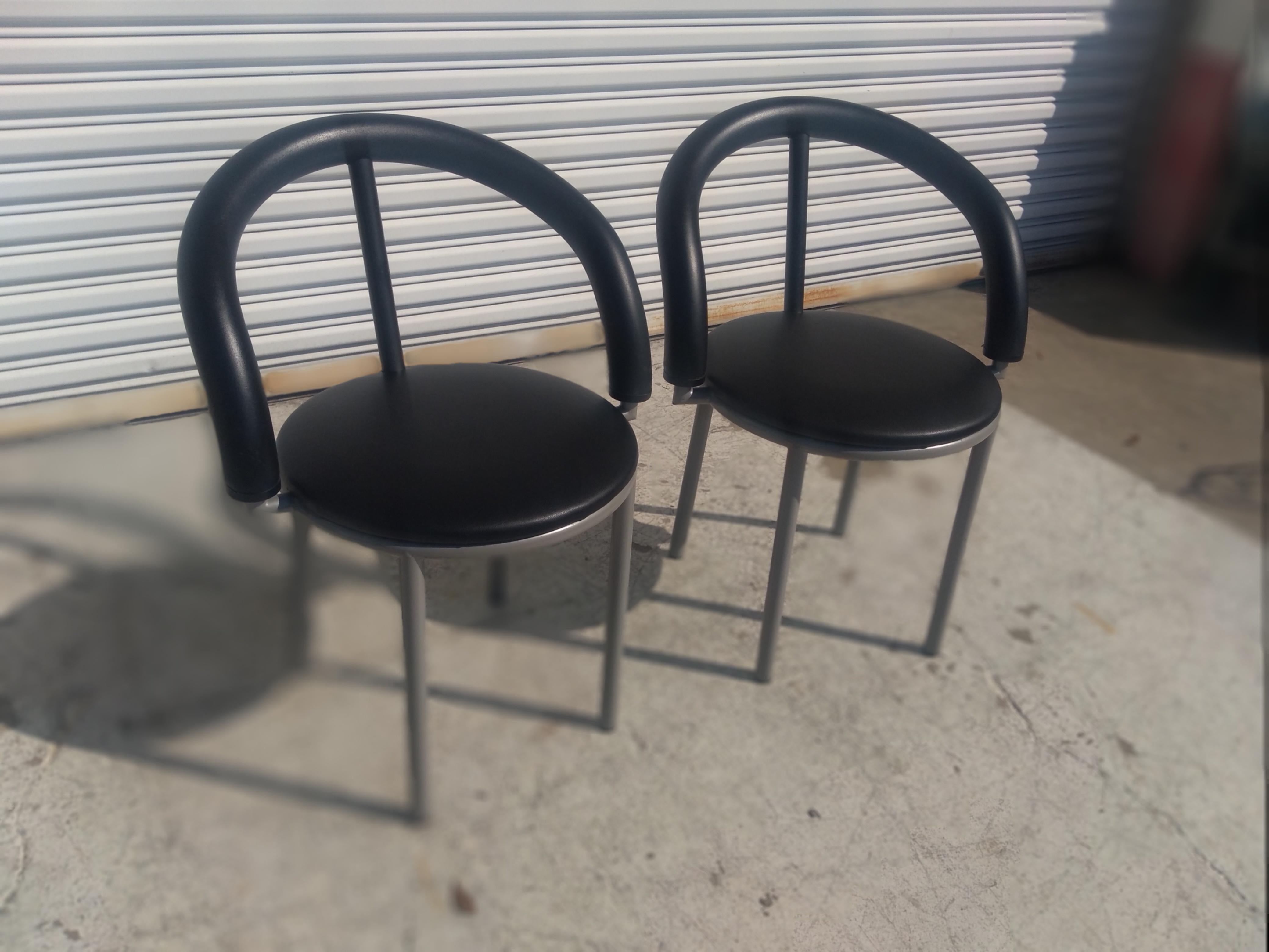 Paire de chaises Alpha en Bieffeplast par Anna Anselmi en vente 2