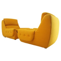 Pair of Big Design Armchair Atlantis, 1970s, Europe