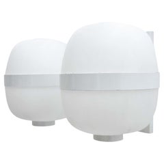 Pair of Big Miguel Mila Wally Aplique Lamp, circa 1962